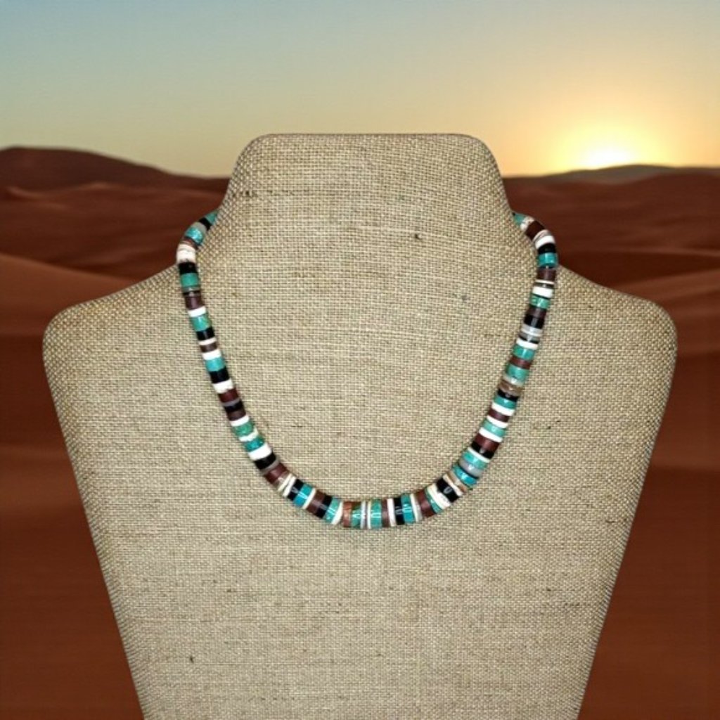 Elegant Multicolor Beaded Gemstone Choker Necklace